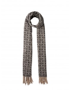 LIU JO - STOLA CON FRANGE NERA