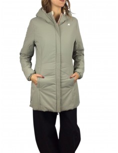 K-WAY - PIUMINO BIANCO VERDE 2