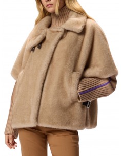 PINKO - PELLICCIA SMANICATA...