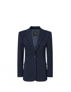 PINKO - GIACCA MONOPETTO BLU