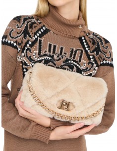 LIU JO - BORSA MARMO CROSSBODY