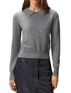 PINKO - MAGLIONE COLLETTO...