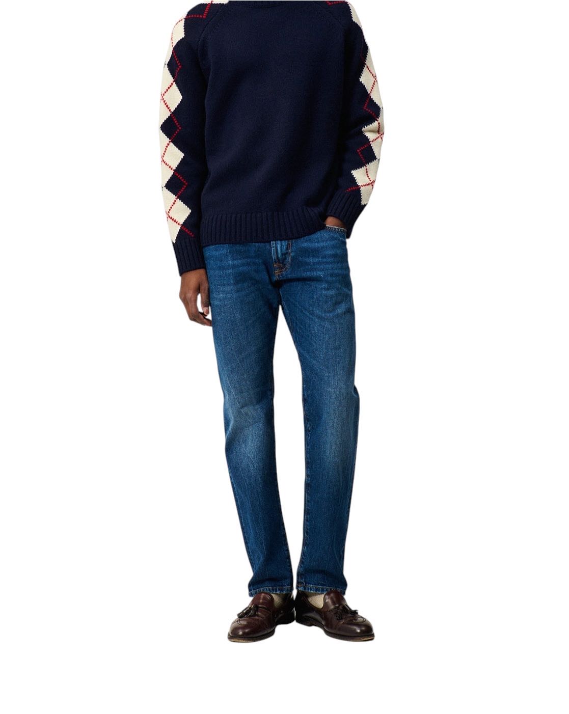 ROY ROGER S - JEANS REG LAVATO MEDIO - immagine 3