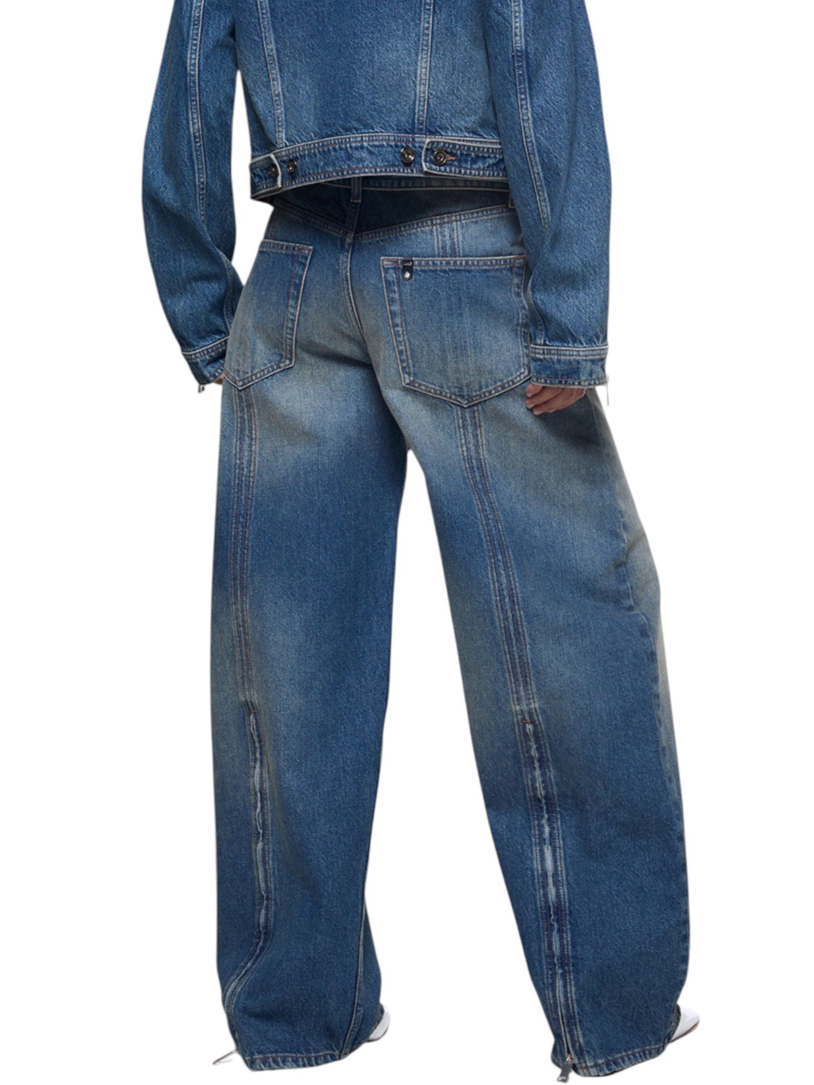LIU JO - JEANS BALOON ZIP DIETRO - immagine 2
