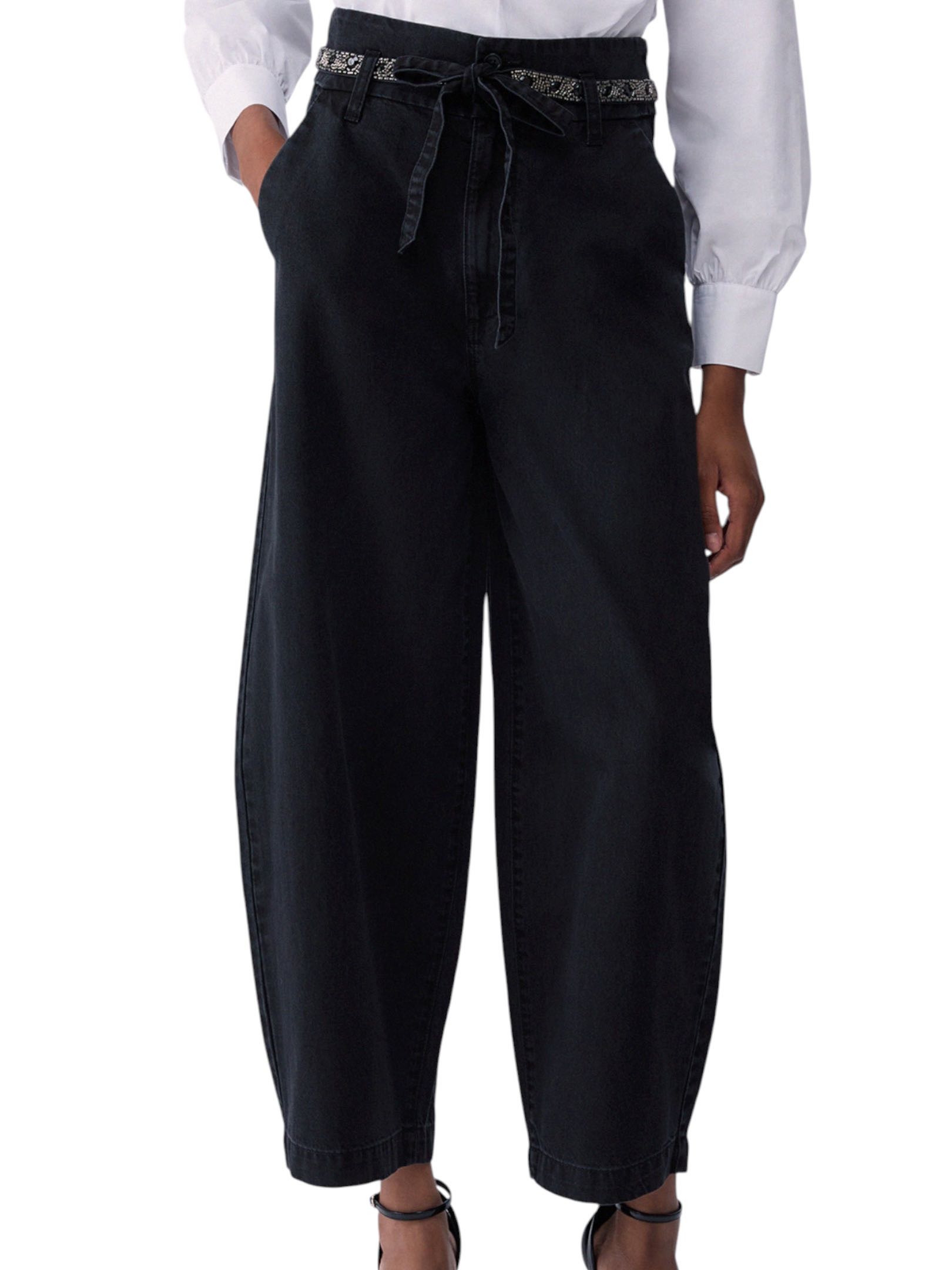 LIU JO - JEANS NERO BALLOON