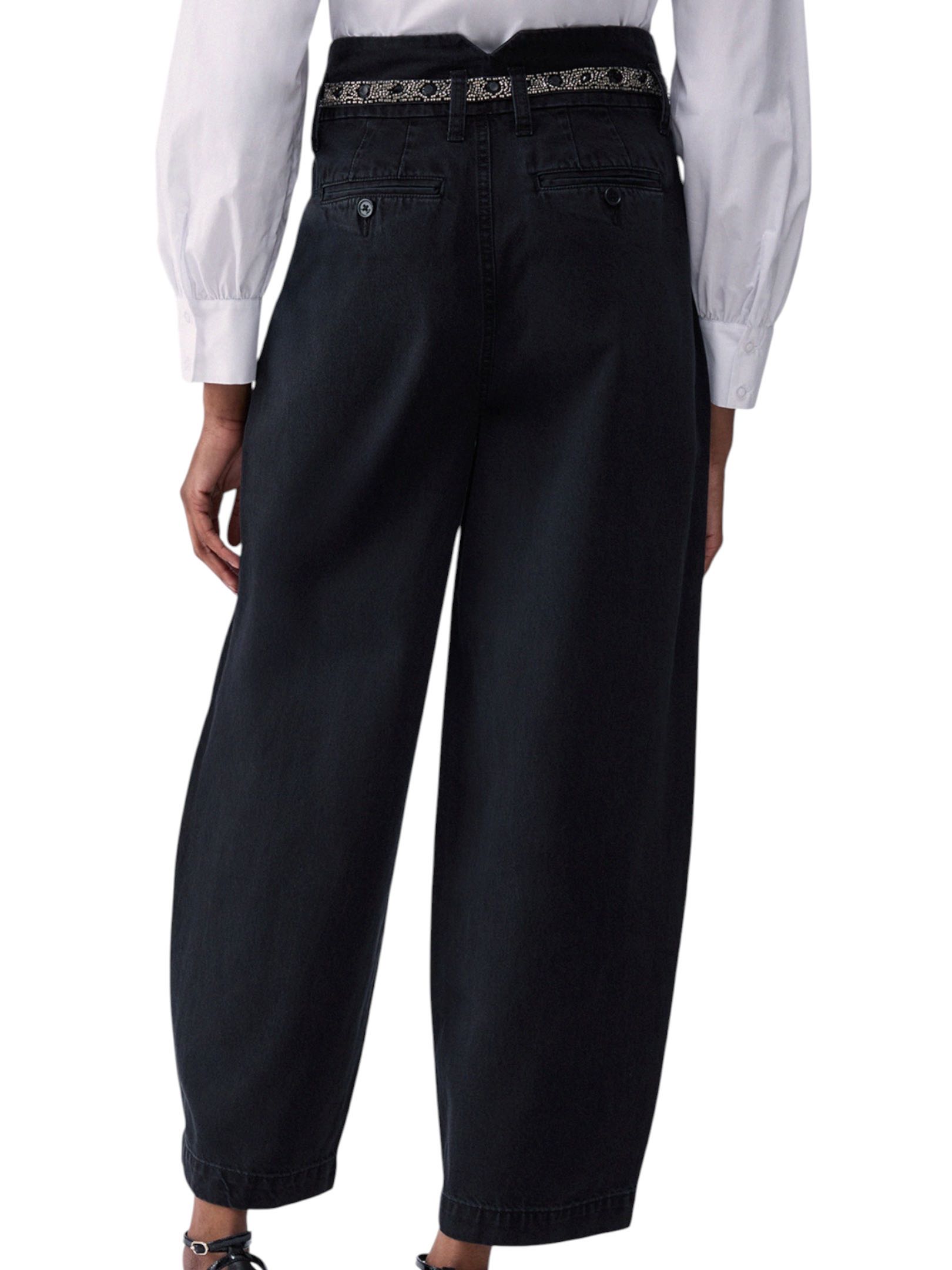 LIU JO - JEANS NERO BALLOON - immagine 2