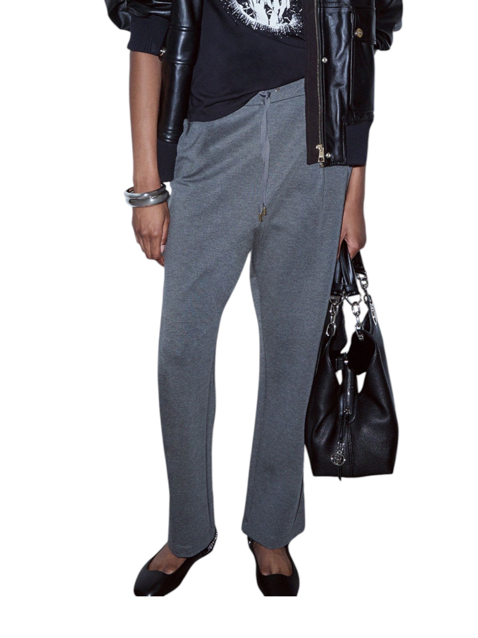 LIU JO - PANTALONE GRIGIO JERSEY - immagine 3