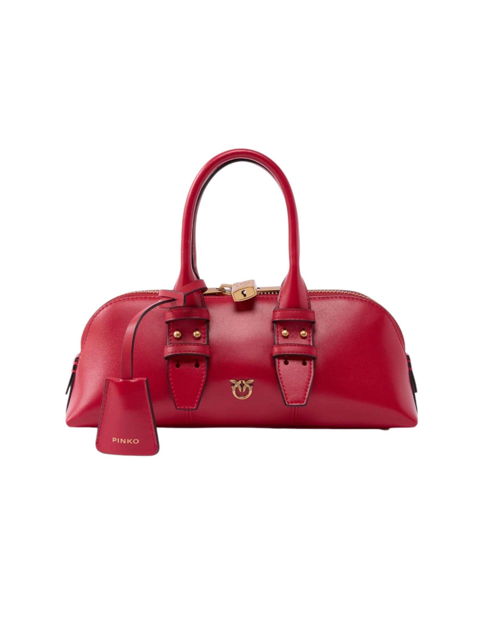 PINKO - BORSA ROSSA BOWLING