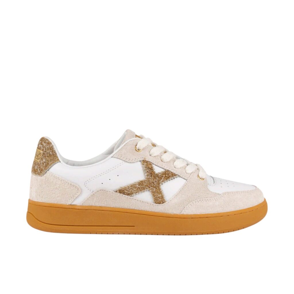 MUNICH - SCARPA BIANCA X BEIGE