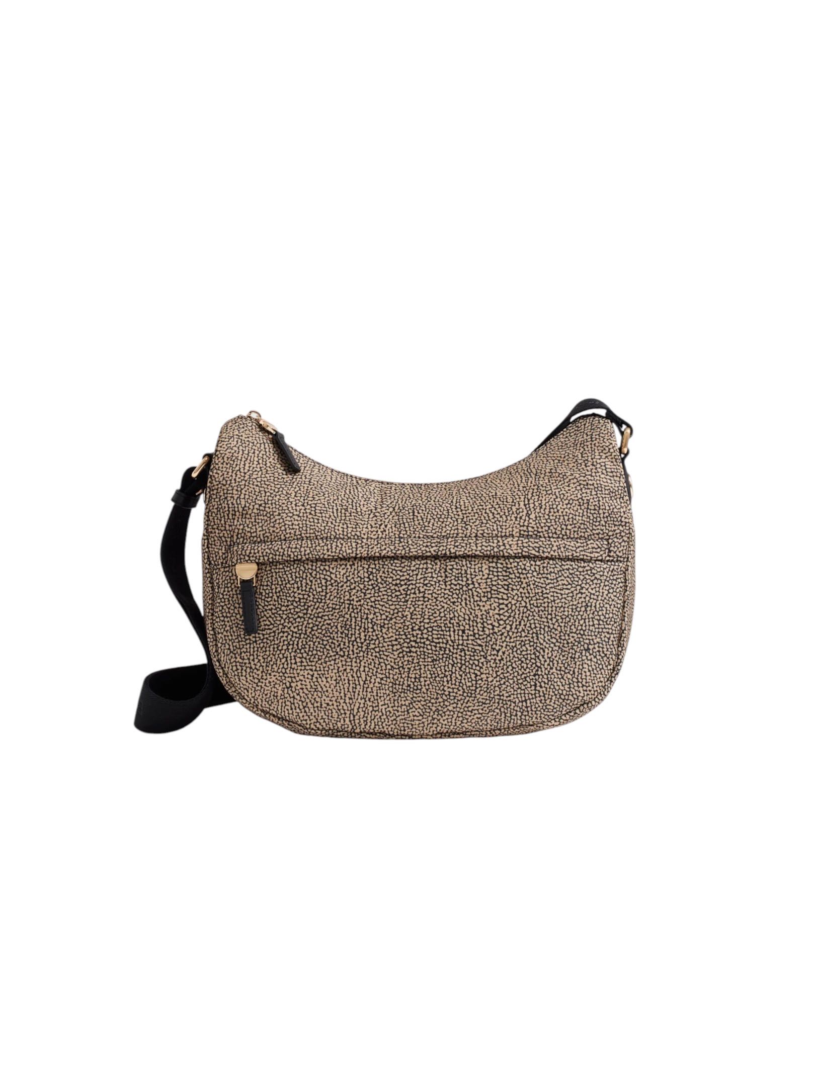BORBONESE - MEZZA LUNA MIDDLE NATURALE/NERO