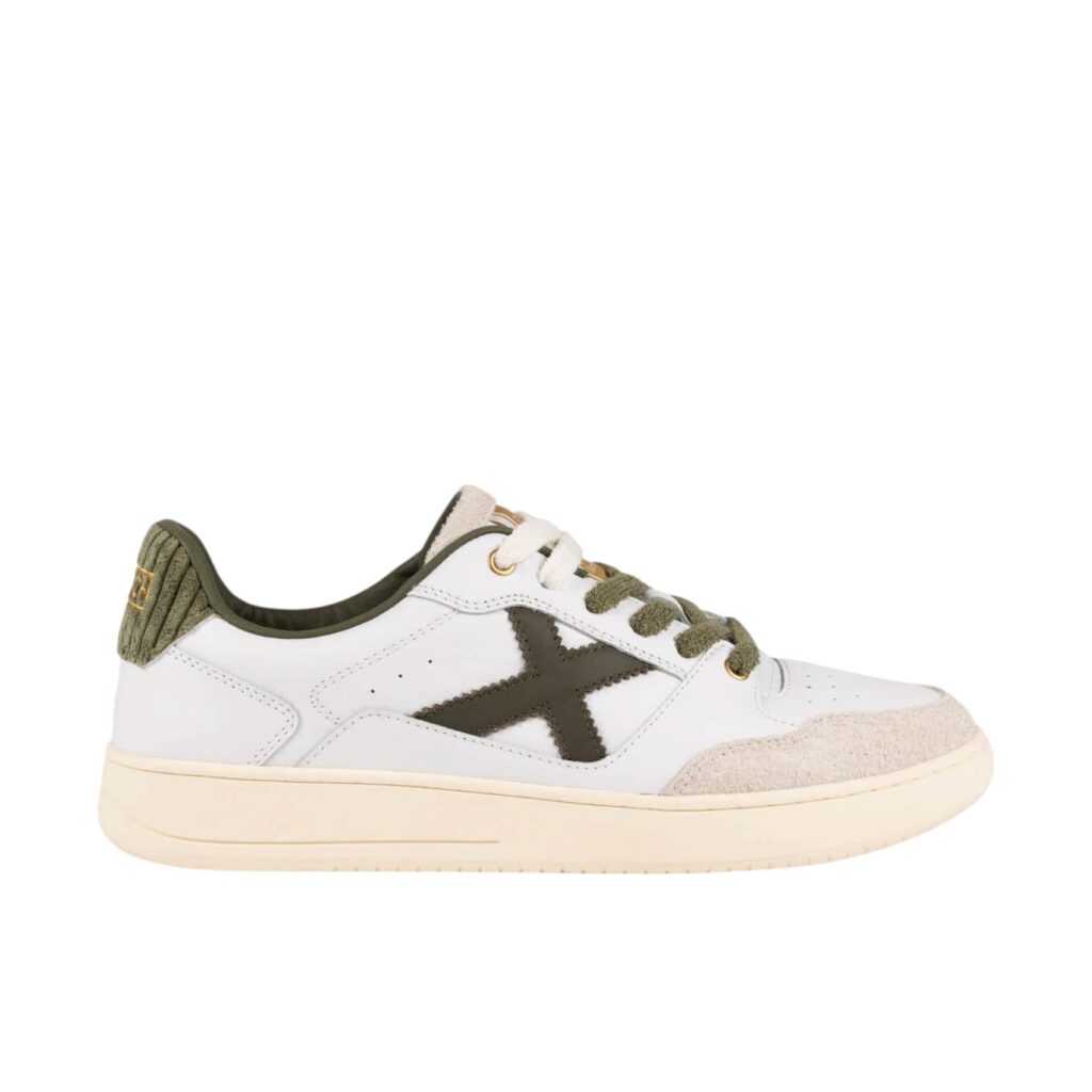 MUNICH - SCARPA BIANCA X VERDE