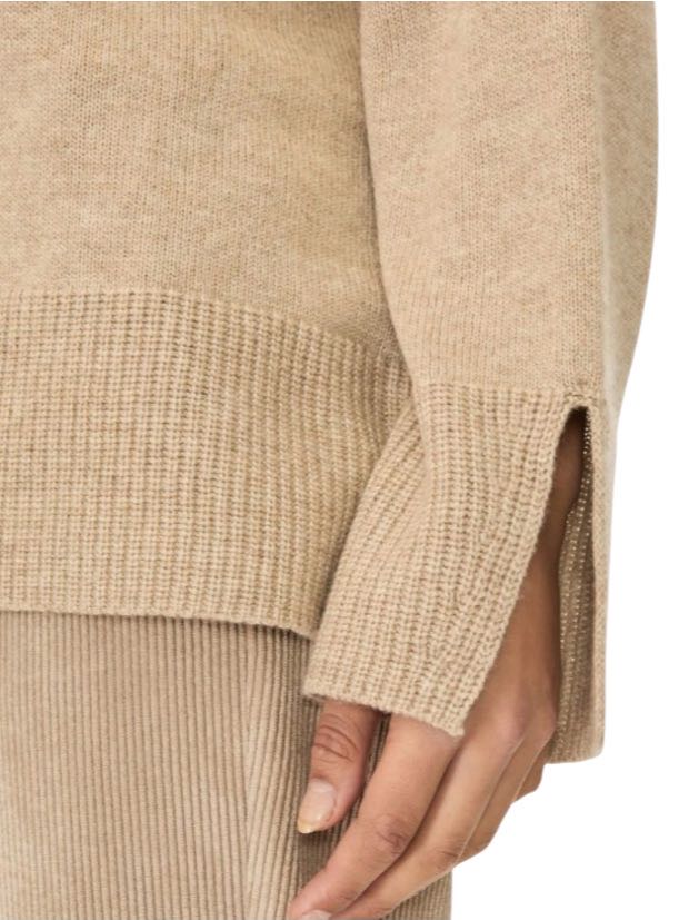 I BLUES - MAGLIA BEIGE COLLO ALTO - immagine 3