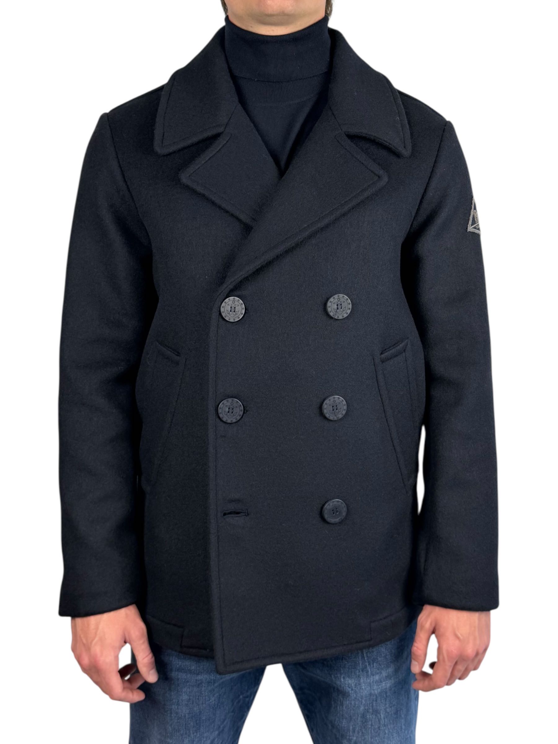 ROY ROGER S - PEACOAT LANA BLU