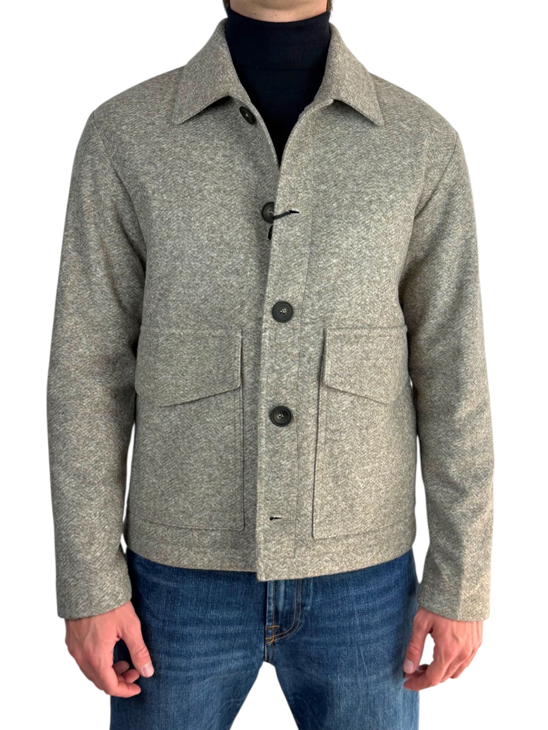 EFFETRE - OVERSHIRT SPIGATO BEIGE
