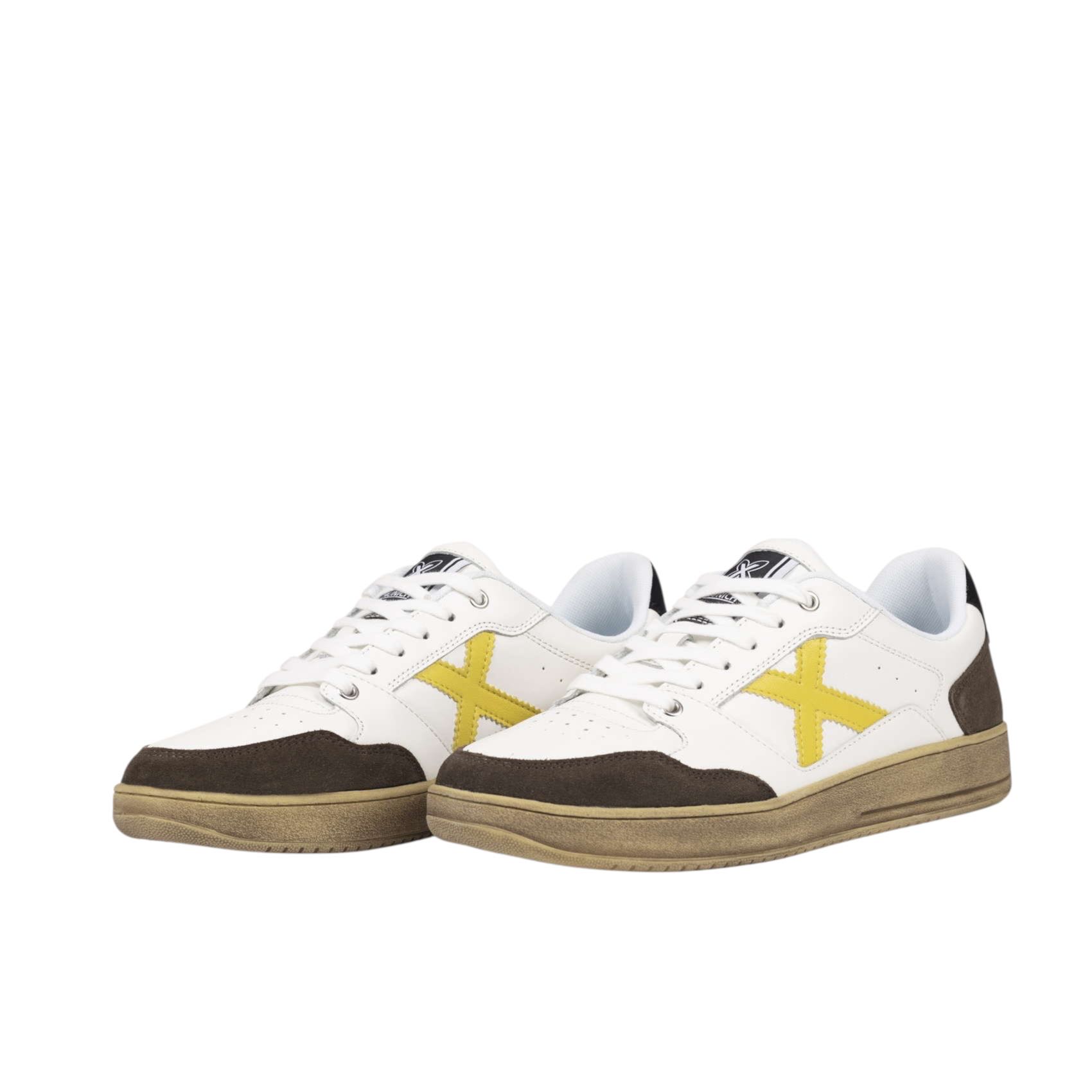 MUNICH - SCARPA BIANCA X GIALLA - immagine 3