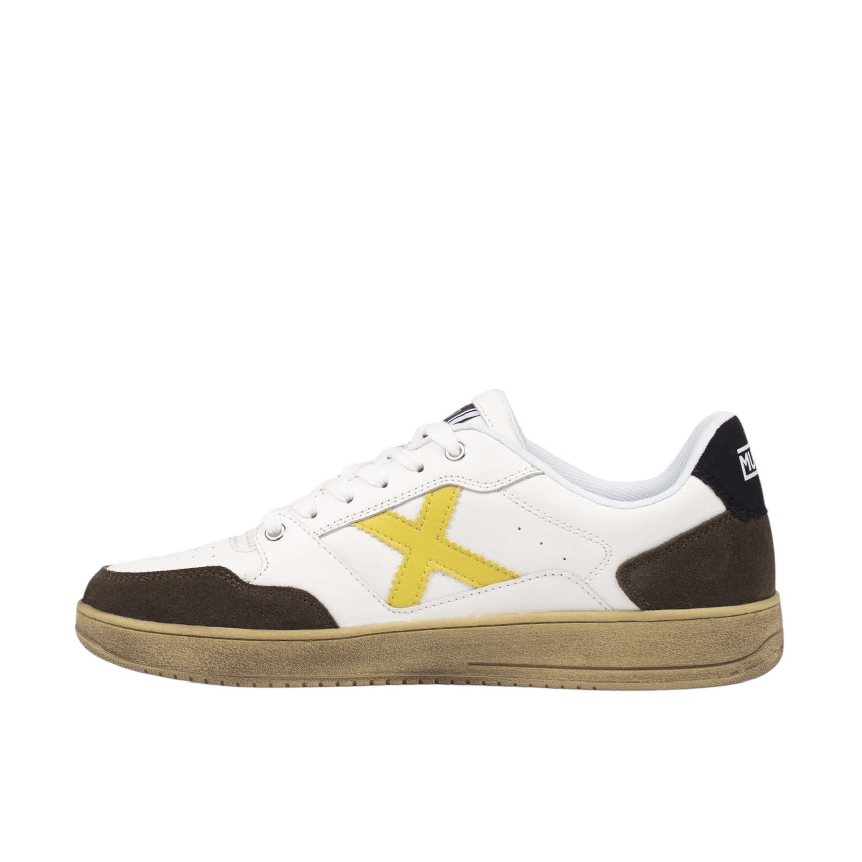 MUNICH - SCARPA BIANCA X GIALLA - immagine 5